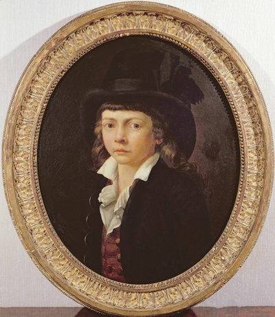 Portrait de Louis XVII, c.1793 - Henri Pierre Danloux